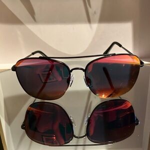Stylish Red Gradient Sunglasses